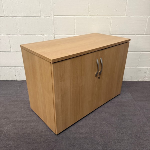 Oak 1 shelf Cupboard- 715mm High - Grade B