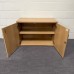 Oak 1 shelf Cupboard- 715mm High - Grade B