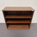 Walnut 2 Shelf Bookcase- 870mm High