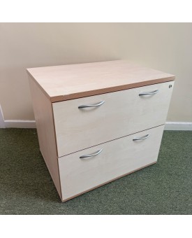 Maple 2 Drawer Side Filer