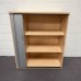 Light Oak 2 Shelf Tambour- 1200mm High