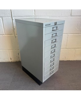 Bisley Silver Multi-drawer Unit
