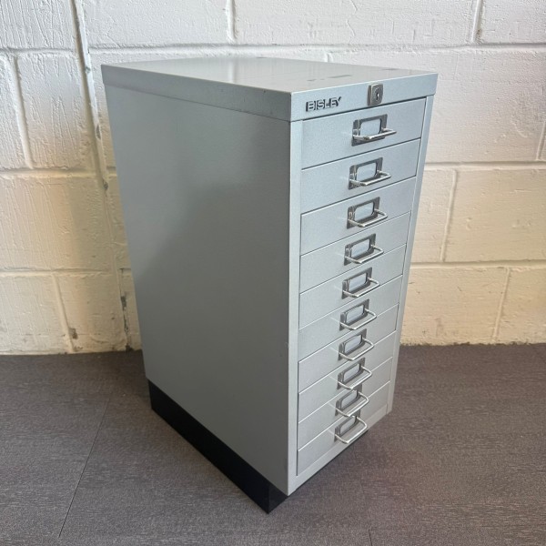 Bisley Silver Multi-drawer Unit