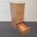 Beech 4 Drawer Filing Cabinet - Grade B
