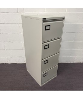 Triumph Silver Filing Cabinet- 4 Drawer