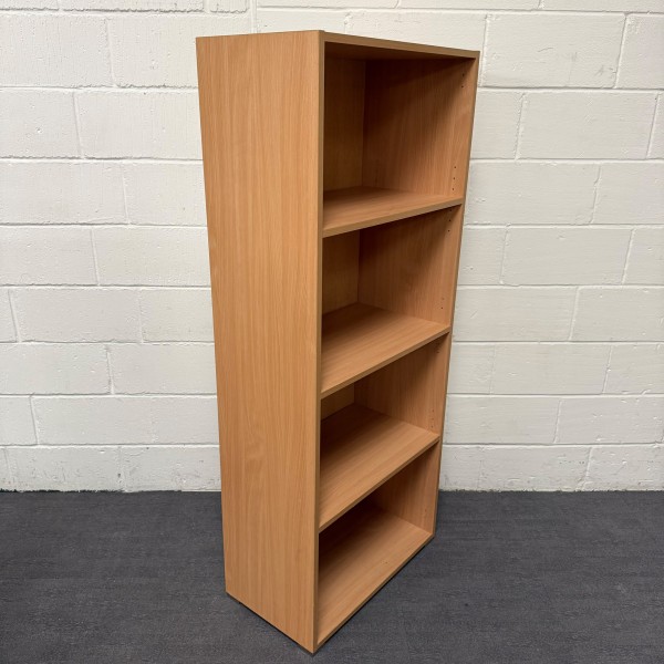 Beech Bookcase- 1690mm High