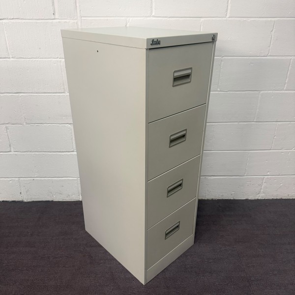Silverline Filing Cabinet- 4 Drawer