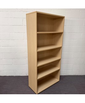 Maple 4 Shelf Bookcase- 2050mm High
