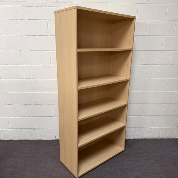 Maple 4 Shelf Bookcase- 2050mm High