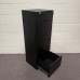 Black Filing Cabinet- 4 Drawer - D400mm
