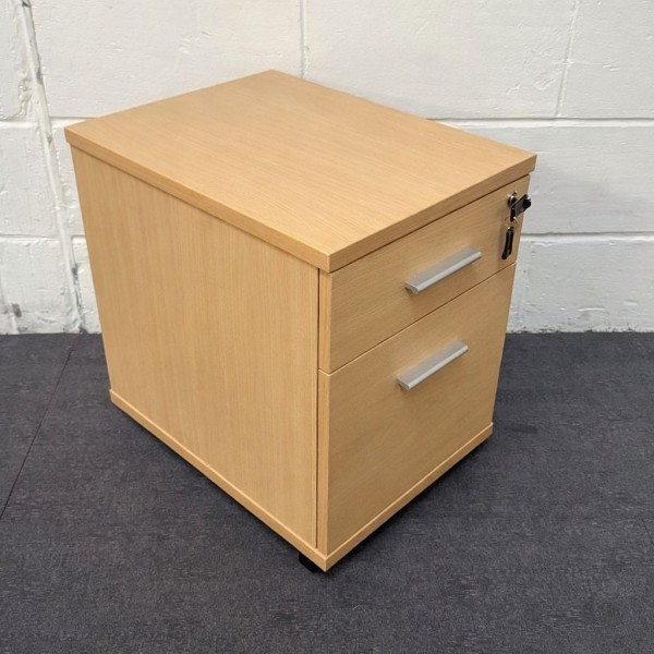 Maple Mobile Pedestal-Brand New