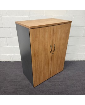 Oak 2 shelf Cupboard- 1090mm High