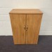Oak 2 shelf Cupboard- 1090mm High