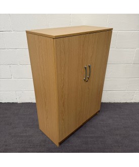 Oak 2 shelf Cupboard- 1200mm High