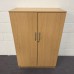 Oak 2 shelf Cupboard- 1200mm High