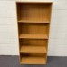 Oak 3 Shelf Bookcase- 1730mm High