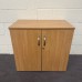 Oak 1 shelf Cupboard- 740mm High