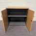 Oak 1 shelf Cupboard- 740mm High