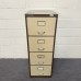 Datafox Coffee and Cream Four Drawer Filing Cabinet