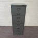Vintage Grey Sheer Pride Filing Cabinet- 4 Drawer