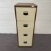 Coffee and Cream Four Drawer Filing Cabinet