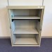 Flexiform Silver and Light Grey 2 Shelf Tambour
