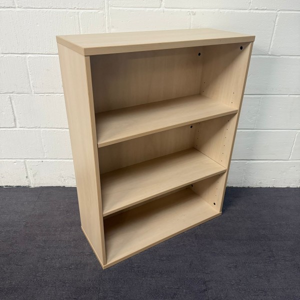 Maple 2 shelf Bookcase- 1050mm High Grade B