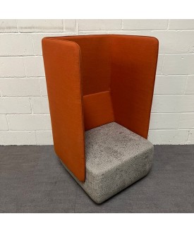 Softline Opera High Back Orange Chair RRP £1500