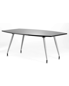 High Gloss Writable Boardroom Table- 1800