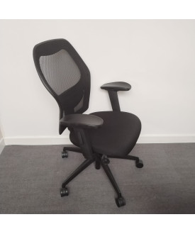 Black Task Chair- Mesh Back