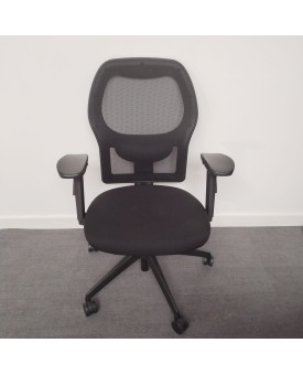 Black Task Chair- Mesh Back