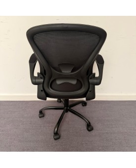 Black Operator Chair-Flip Arms