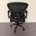 Black Task Chair-Flip Arms