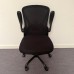 Black Task Chair-Flip Arms