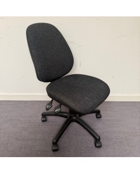 Charcoal Operators Chair- No Arms