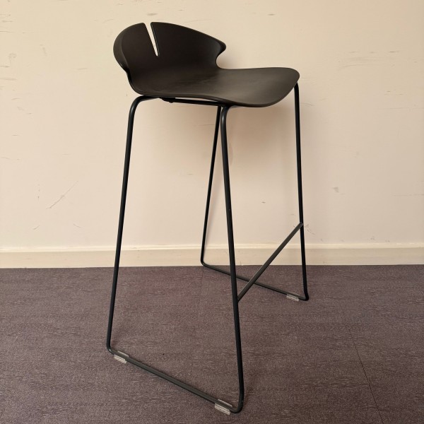 Dark Grey Stackable Bar Stool
