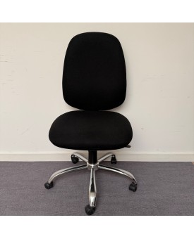 Black Operators Chair- No Arms