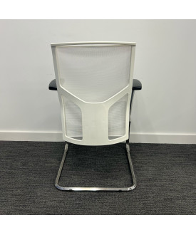 Sven Grey and White Static Chair