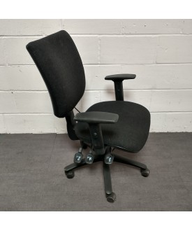 Dark Task Chair- Fully Ergonomic