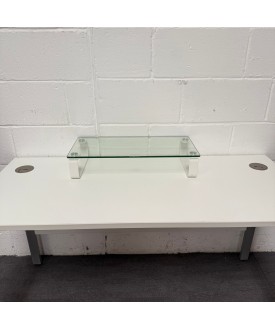 FITUEYES Glass Monitor Stand 