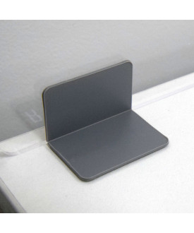 Cardboard grey desk screen- 1400 x 800 