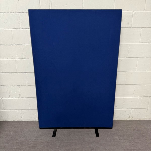Blue Office Divider Screen- 1810 High
