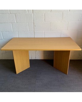 Oak meeting table- 1550 x 780