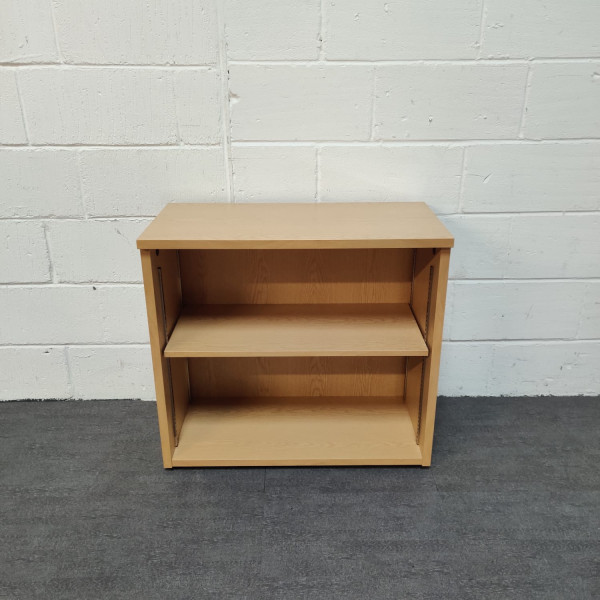 Oak Bookshelf- Height Adjustable Shelf 