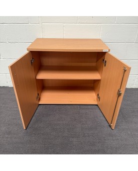 Beech Cupboard- 740 High- Grade B Beech Cupboard- 740 High- Grade B