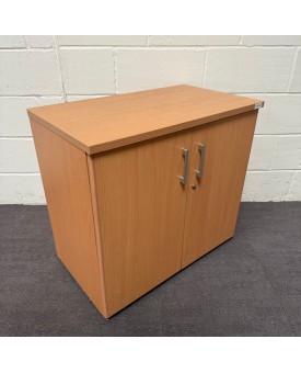 Beech Cupboard- 740 High- Grade B Beech Cupboard- 740 High- Grade B
