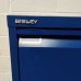 Bisley blue filing cabinet- 4 drawer 