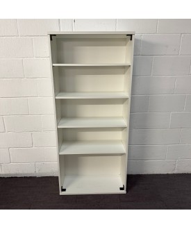 White Bookcase- 1800 high