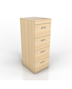 4 drawer filing cabinet - Maple