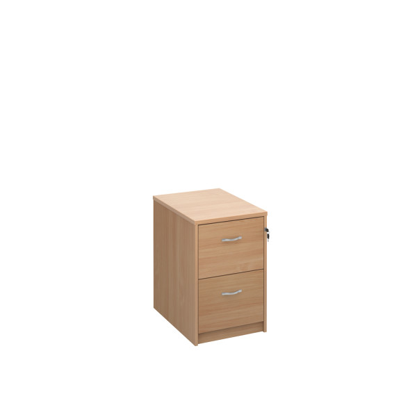 2 drawer economy filing cabinet - Beech 
